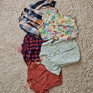 LOT 4T button up shirts